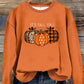 Halloween Pumpkin Sweater
