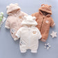 Unisex Dear Baby Cotton Romper