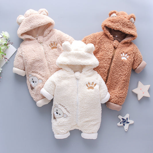 Unisex Dear Baby Cotton Romper
