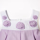 Baby Girl Sleeveless Rose Petal Dress