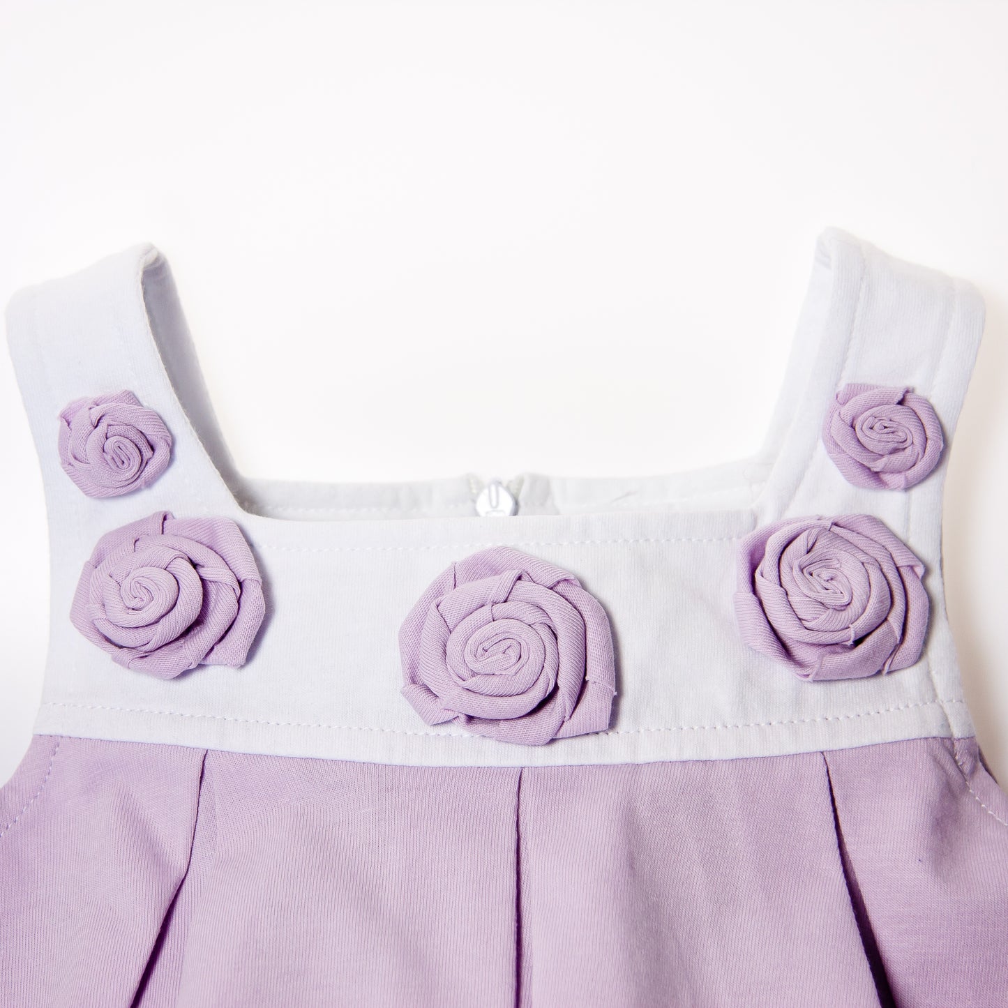 Baby Girl Sleeveless Rose Petal Dress