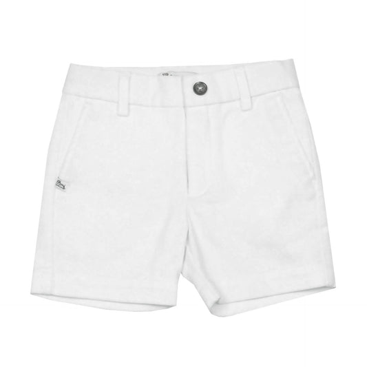 Boys Chino BYRDEES Basics in Hamptons White