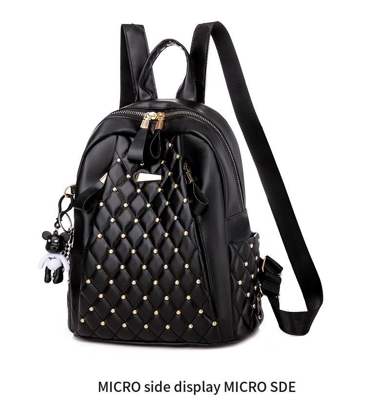 Large Soft Leather Backpack