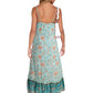 Women's Bohemian  Floral Beach Dress